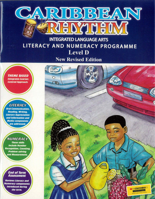 Caribbean Rhythm Integrated Language Arts Workbook Literacy & Numeracy Programme-  Level D New Revised Edition by Frank M. Porter.