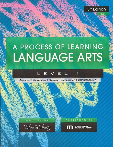 A Process of Learning Language Arts Level 1 by Vidya Maharaj